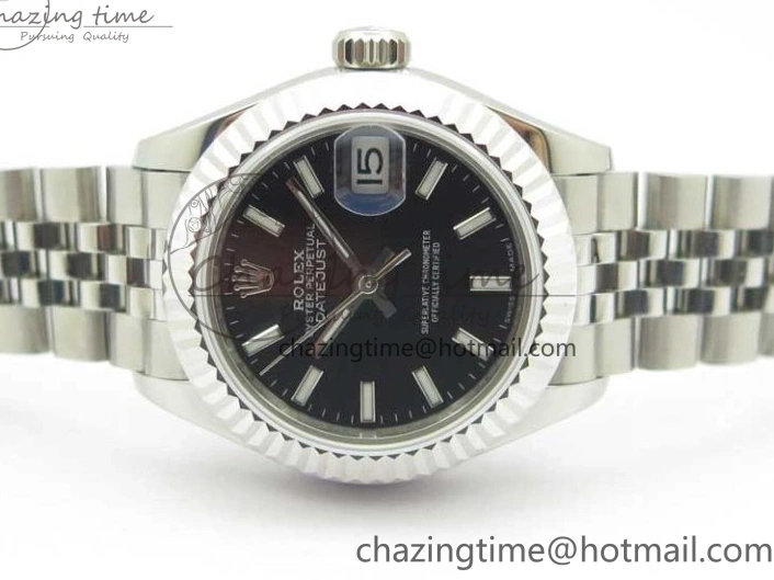 MiroTime 0301 HighPerformance Datejust 28mm 279174 SS BP Maker Best Edition Black Dial on SS Jubilee Bracelet ETA 2598